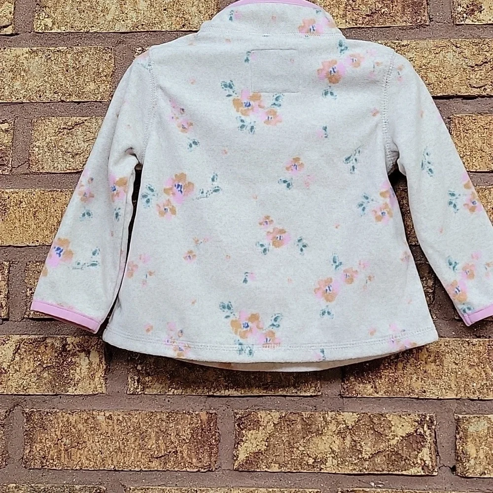 Oshkosh B'gosh Baby Floral Cream Pullover Size 12 Months NWOT